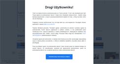 Desktop Screenshot of manager.inwestycje.pl